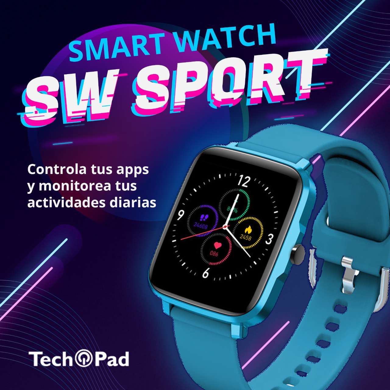 SMART WATCH TECH PAD SW SPORT V2